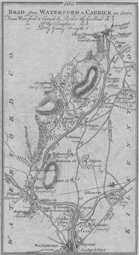 Road from Waterford to Carrick on S