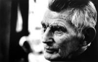 Samuel Beckett photographed in Lond
