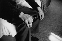 The hands of Samuel Beckett, London