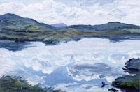 Summer Morning Reflected, Lough Lur