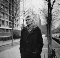 Samuel Beckett on the Boulevard St.
