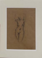 Figure with Arms Raised