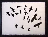 Flock of Black Birds, Ed. of 40