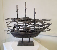 John Behan's 'Belfast Famine Ship' (2012)