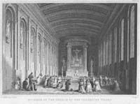 Interior of the Church of the Carme