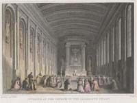 Interior of the Church of the Carme
