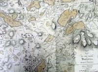 Queens's County, map of the bogs