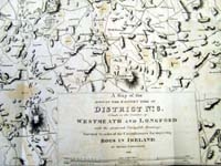 WESTMEATH AND LONGFORD, A map of th