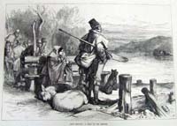 Irish Sketches: A Ferry on The Shan