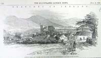 Ardfinan castle and village, from t