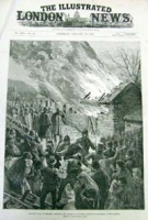 Burning the houses of evicted tenan