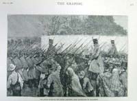 The troops escorting the relief lab