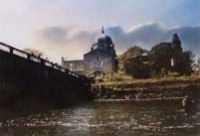 Galway Cathedral across the River Corrib