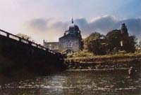 Galway Cathedral across the River Corrib