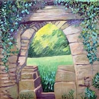 Window, Muckross Abbey