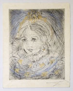 Portrait of Marguerite - Salvador Dali