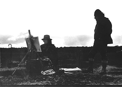 Michael Gemmell and Shay Lattimore pictured on the Burren in 1972