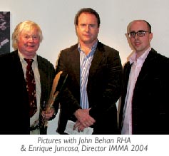 John Behan RHA, Enrique Juncosa and Dean Kelly