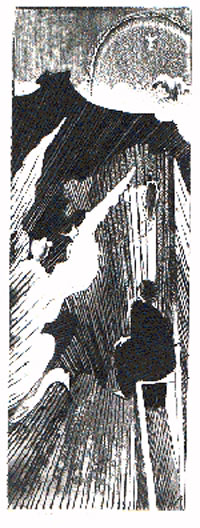 The Maid of Israel, Etching by Patrick Pye