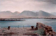 The Bens From Roundstone Pier - Kieran Tobin