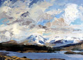 Late Snow, Inagh Valley, April - Rosemary Carr