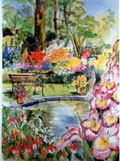 Garden Pond - Margaret Watson