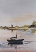 Kinvara Castle and Boat - Margaret Watson