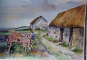 Cottages on Inis Mór - Margaret Watson