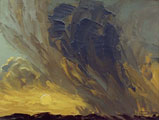 Storm At Sunset, Roundstone Bog - Rosemary Carr