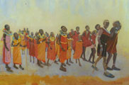 Masaai Gathering - Vicki Crowley