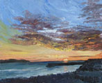 Christmas Eve Sunset 2001 - Geraldine Folan