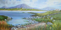 Looking Towards The Twelve Bens - Sara Sue McNeill