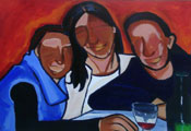 Three Friends - Pam O'Connell