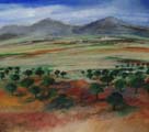 Distant Pueblo, Andalucia - Manus Walsh