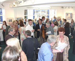 Family and Friends Enjoying the Exhibition