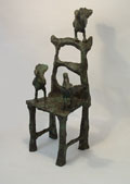 Doves On Chair - John Behan