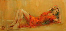 Reclining Girl - Jim Kinch