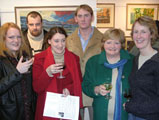 John Byrne, Donncha Quilty, Samantha Feicks, Dagmar Towslon, Geraldine Folan & Una Spain