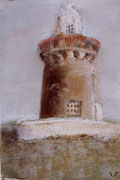 Oyster Island Lighthouse Sligo - Vivien Murray