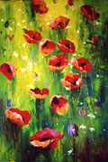 Dancing Poppies - Kenneth Webb