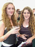 Eve McInerney and Lisa Burke