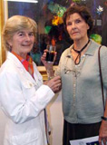 Artists Clare Cryan & Columba Corbett