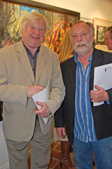 Artist JohnBehan RHA and Brian Keenan