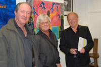 Artists James Millar Jack Pakenham and Malcolm Bennett