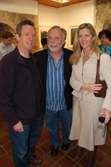 Padraic Reaney with Brian and Audrey Keenan