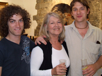 Michael Morris, Thelma Mansfield and Rod Morris