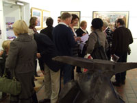 Opening Night of the Back Lane Painters Exhibition