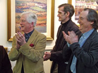 Opening Night of the Back Lane Painters Exhibition