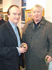 John Dinan with John Behan RHA