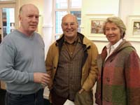 John Morris with Pierre & Annick Joannon